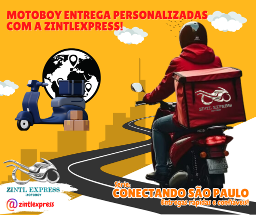 Motoboy entrega Personalizadas com a ZintlExpress